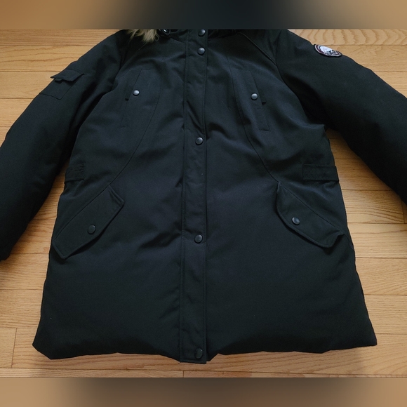 Alpinetek Down-fill Winter Jacket, 2XL, Black - Picture 2 of 16